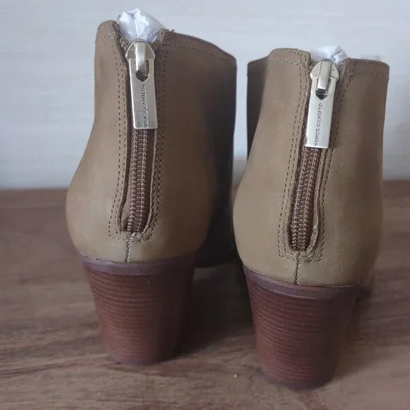 Vince Camuto Tan Ankle Booties - Picture 4 of 9
